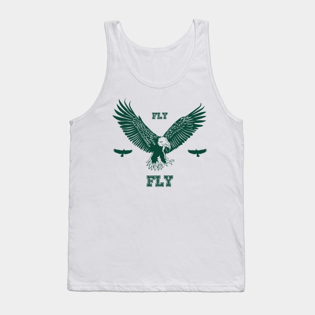 Fly Eagles Fly Tank Top by oobmmob